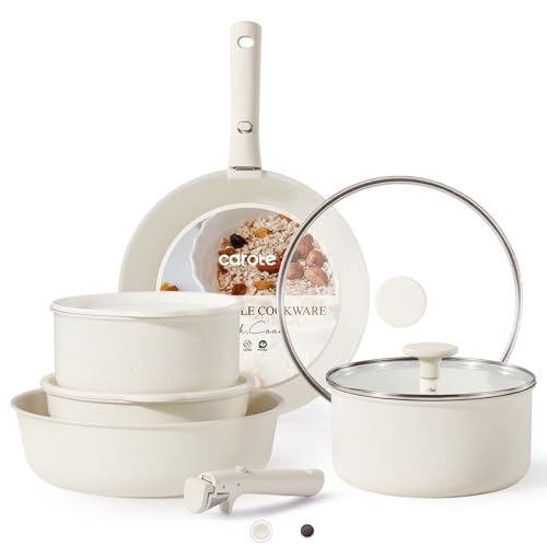 CAROTE 11pcs Pots and Pans Set, Nonstick Cookware - Fedya