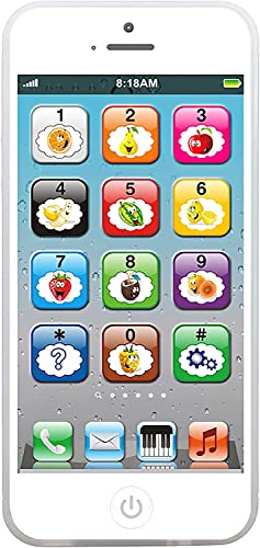 Wolmund Toy Learning Play Cell Phone with 8 Functions and -Fedya