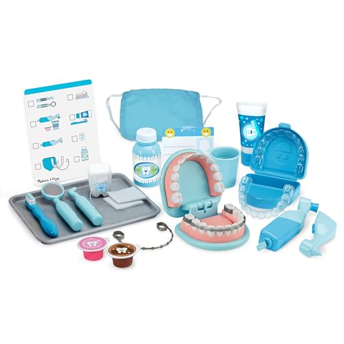 Melissa & Doug Super Smile Dentist Kit With Pretend Play Set -Fedya