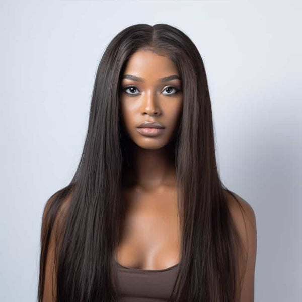 Straight hair (full frontal)