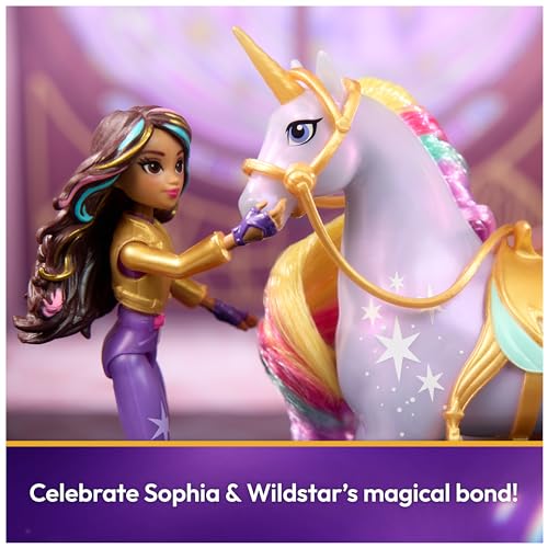 Unicorn Academy, Sophia & Wildstar with 2 Accessories & Hair -Fedya