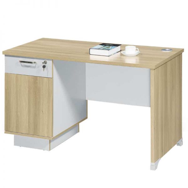 Single Desk with Drawers